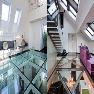 TEMPERED GLASS FLOOR