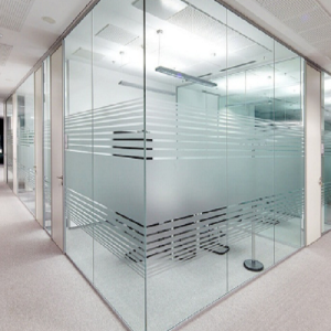TEMPERED GLASS PARTITION